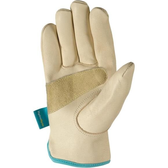 Wells Lamont Women's Water-Resistant Leather Work Gloves | Puncture Resistant - Picture 2 of 7